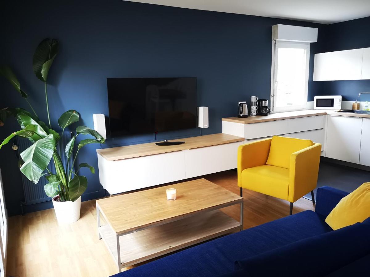 Appartement T3 centre ville Mabilais au calme. Rennes Extérieur photo